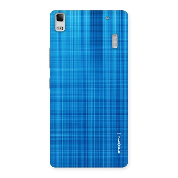 Stripe Blue Abstract Back Case for Lenovo K3 Note