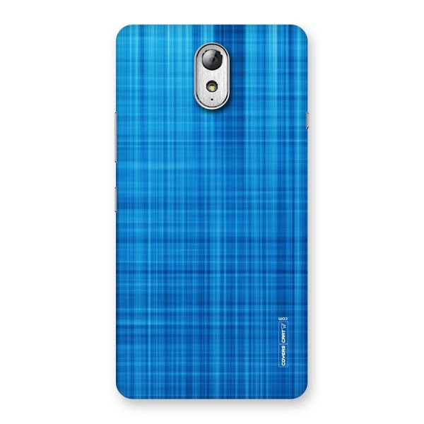 Stripe Blue Abstract Back Case for Lenovo Vibe P1M