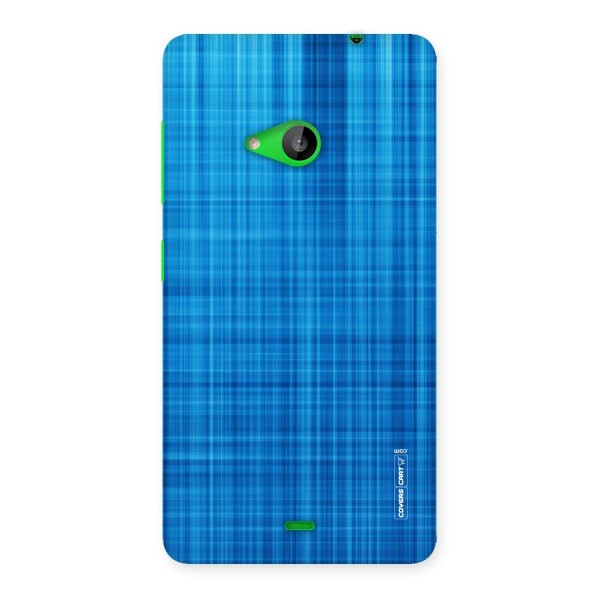 Stripe Blue Abstract Back Case for Lumia 535