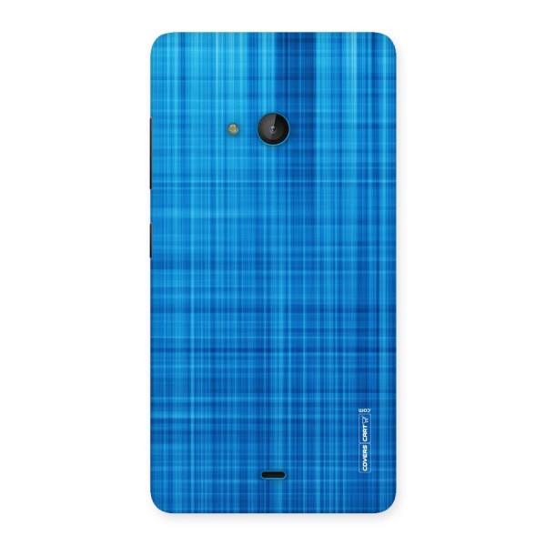 Stripe Blue Abstract Back Case for Lumia 540