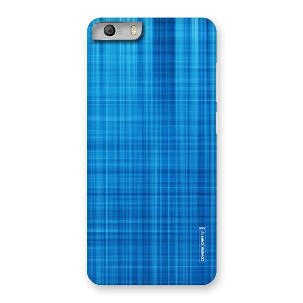 Stripe Blue Abstract Back Case for Micromax Canvas Knight 2