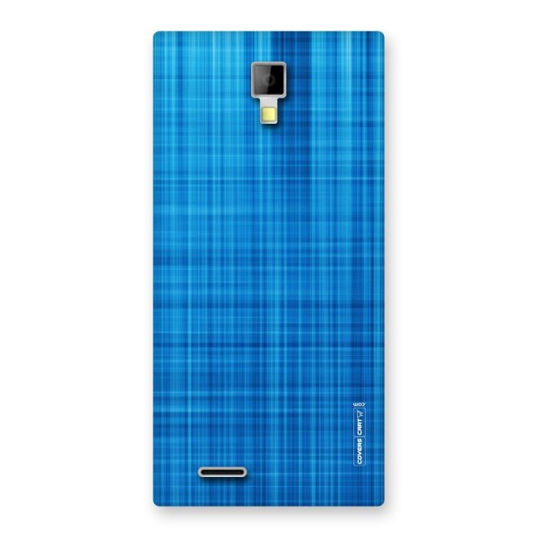 Stripe Blue Abstract Back Case for Micromax Canvas Xpress A99