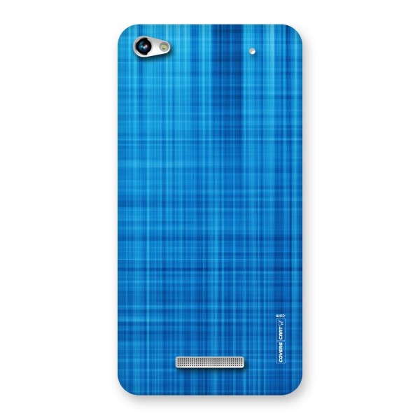 Stripe Blue Abstract Back Case for Micromax Hue 2