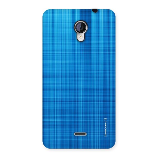 Stripe Blue Abstract Back Case for Micromax Unite 2 A106