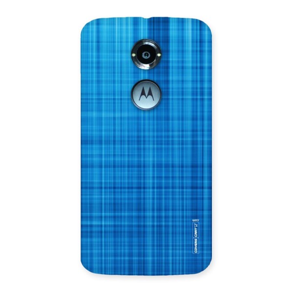 Stripe Blue Abstract Back Case for Moto X 2nd Gen