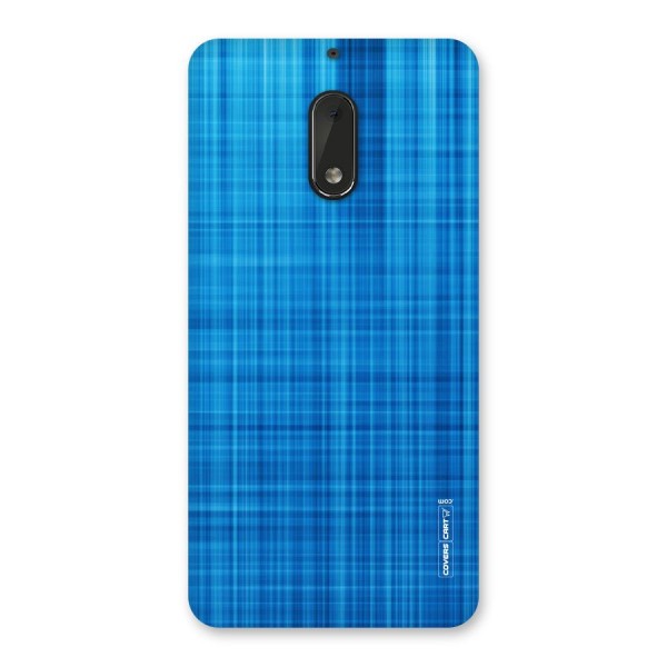 Stripe Blue Abstract Back Case for Nokia 6