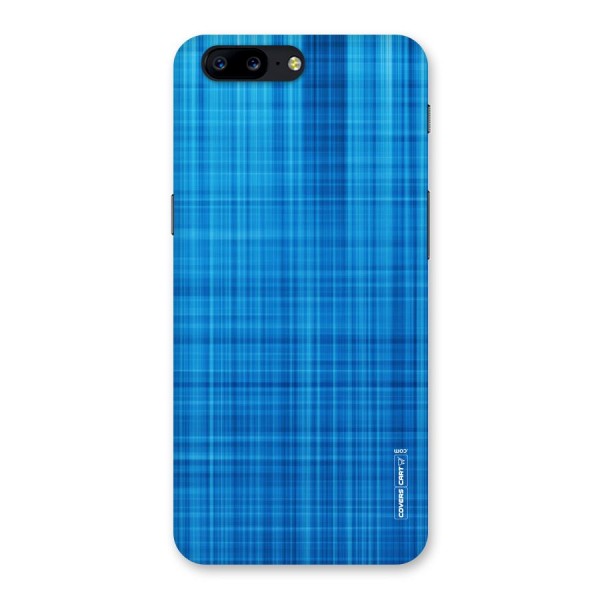 Stripe Blue Abstract Back Case for OnePlus 5