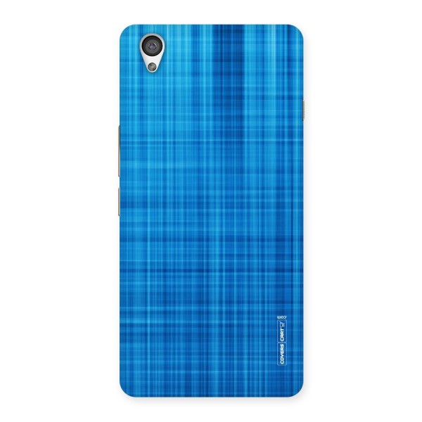 Stripe Blue Abstract Back Case for OnePlus X