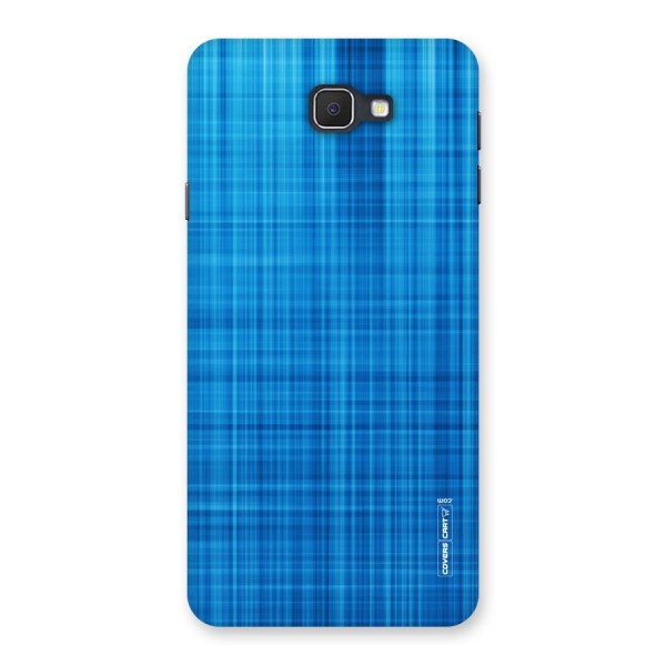 Stripe Blue Abstract Back Case for Samsung Galaxy J7 Prime