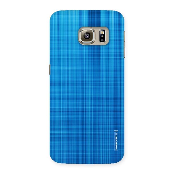 Stripe Blue Abstract Back Case for Samsung Galaxy S6 Edge