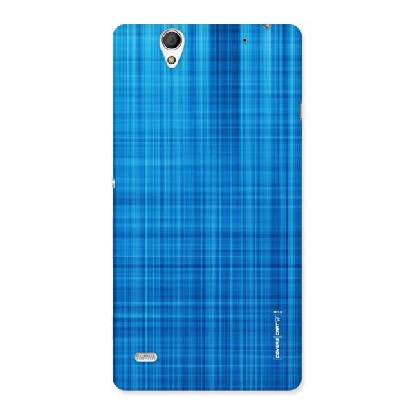 Stripe Blue Abstract Back Case for Sony Xperia C4