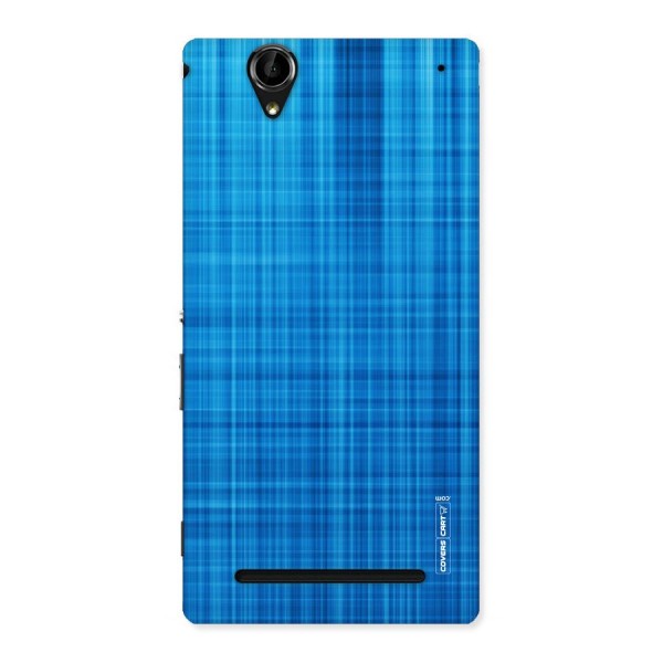Stripe Blue Abstract Back Case for Sony Xperia T2
