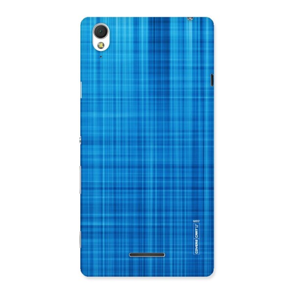 Stripe Blue Abstract Back Case for Sony Xperia T3
