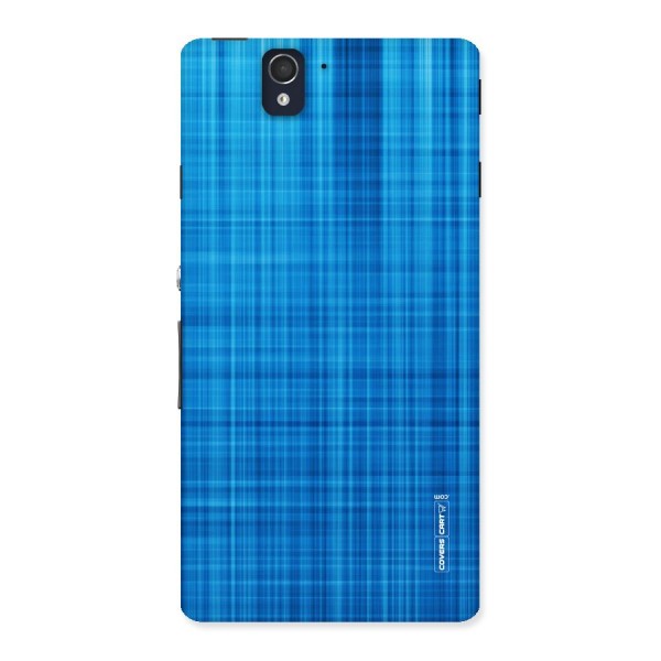 Stripe Blue Abstract Back Case for Sony Xperia Z