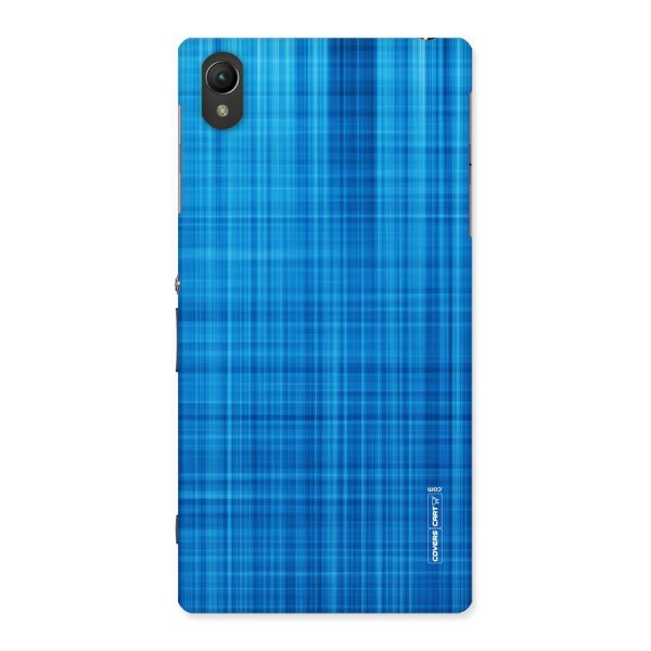 Stripe Blue Abstract Back Case for Sony Xperia Z1