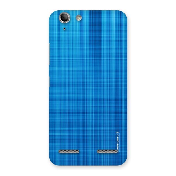 Stripe Blue Abstract Back Case for Vibe K5