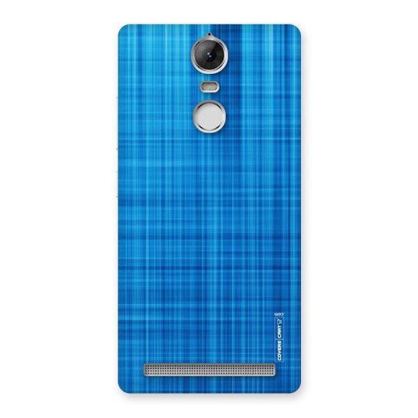 Stripe Blue Abstract Back Case for Vibe K5 Note