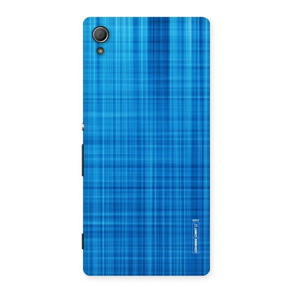 Stripe Blue Abstract Back Case for Xperia Z3 Plus