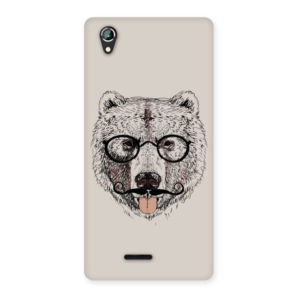 Studious Bear Back Case for Lava Iris 800