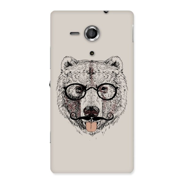 Studious Bear Back Case for Sony Xperia SP