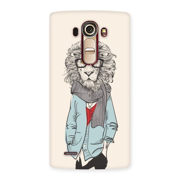Stylish Lion Back Case for LG G4