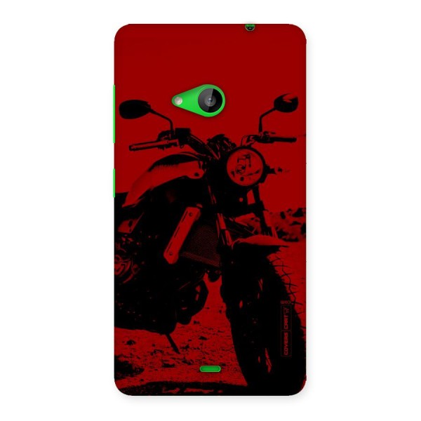 Stylish Ride Red Back Case for Lumia 535