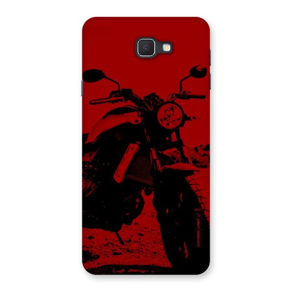 Stylish Ride Red Back Case for Samsung Galaxy J7 Prime