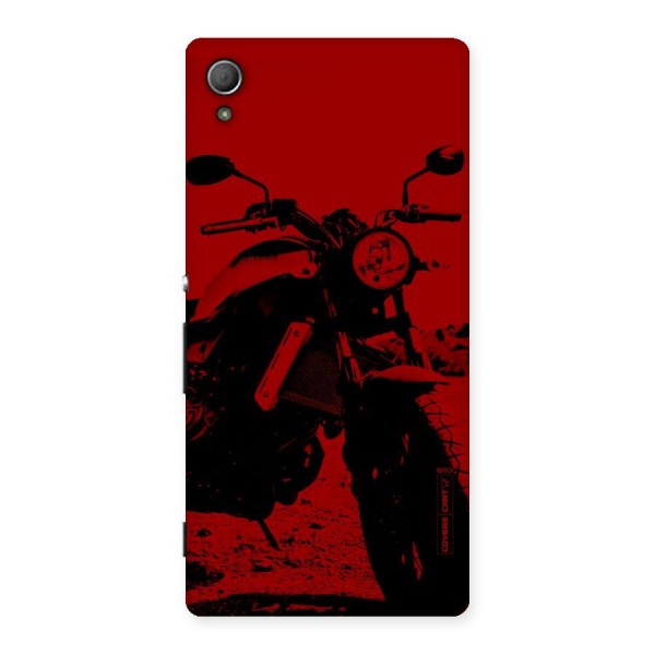 Stylish Ride Red Back Case for Xperia Z4