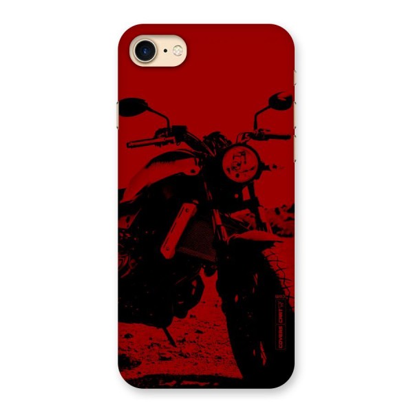Stylish Ride Red Back Case for iPhone 7