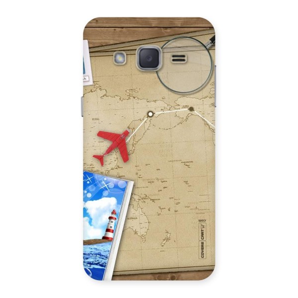 Summer Travel Back Case for Galaxy J2