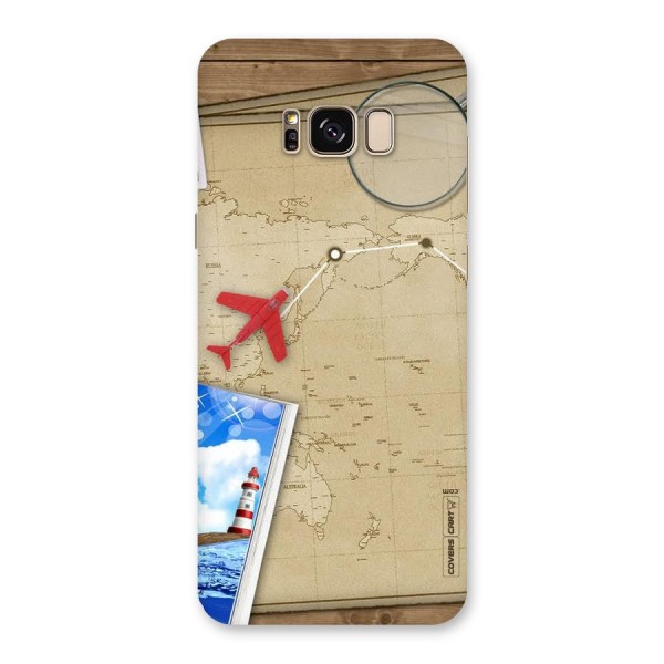 Summer Travel Back Case for Galaxy S8 Plus
