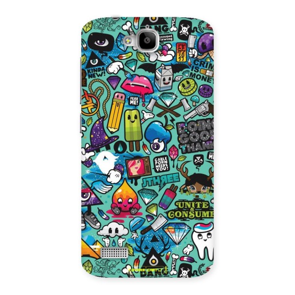 Sweet Candies Back Case for Honor Holly