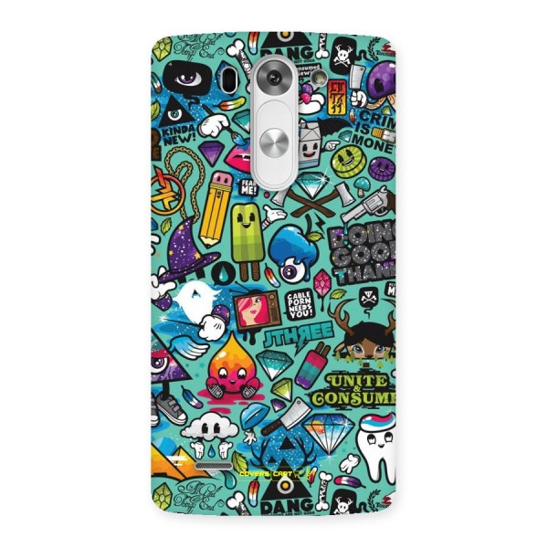 Sweet Candies Back Case for LG G3 Beat