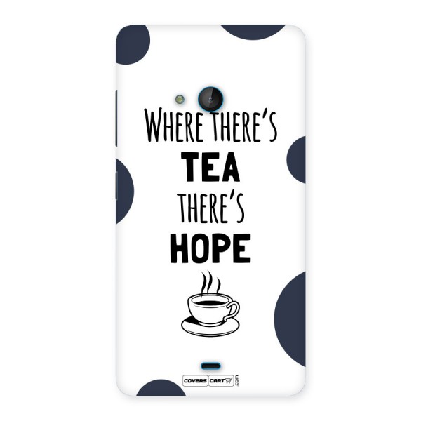 Tea Hope Back Case for Lumia 540