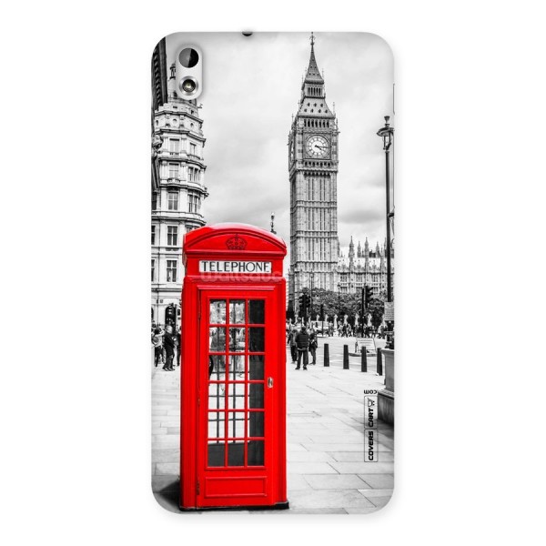 Telephone Booth Back Case for HTC Desire 816