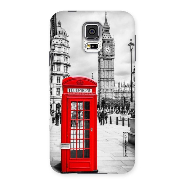 Telephone Booth Back Case for Samsung Galaxy S5