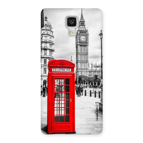 Telephone Booth Back Case for Xiaomi Mi 4