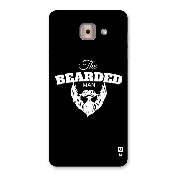 The Bearded Man Back Case for Galaxy J7 Max