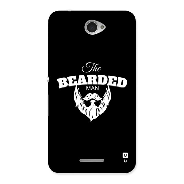 The Bearded Man Back Case for Sony Xperia E4