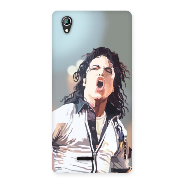 The Legend Michael Jackson Back Case for Lava Iris 800