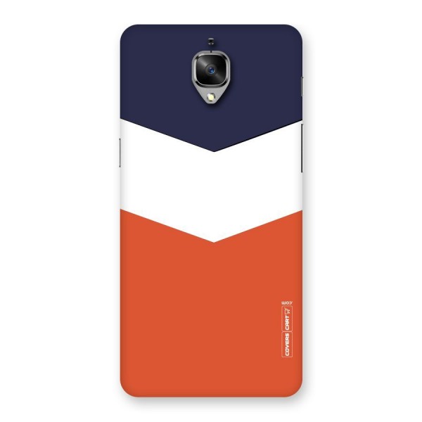Three Colour Pattern Back Case for OnePlus 3T