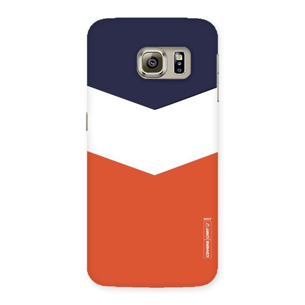 Three Colour Pattern Back Case for Samsung Galaxy S6 Edge