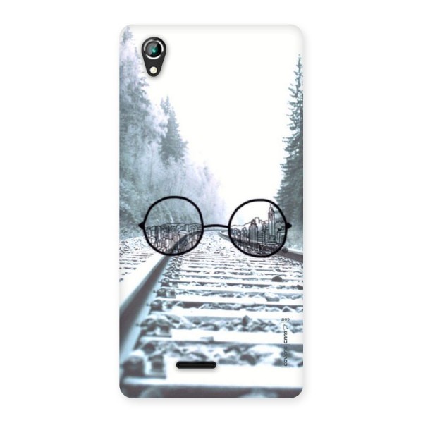 Tracks And Specs Back Case for Lava Iris 800