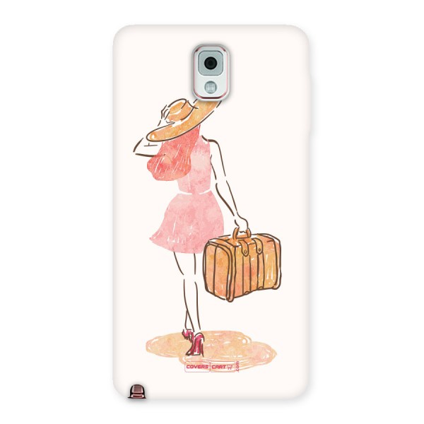 Travel Girl Back Case for Galaxy Note 3
