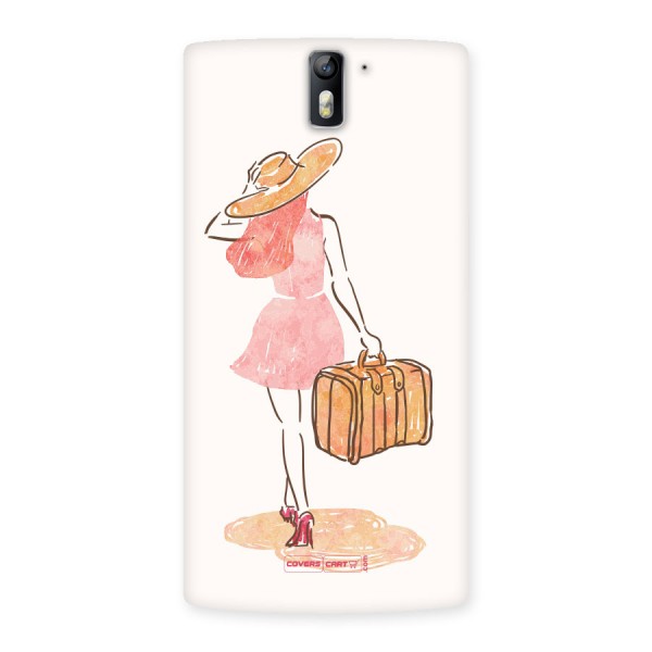Travel Girl Back Case for One Plus One