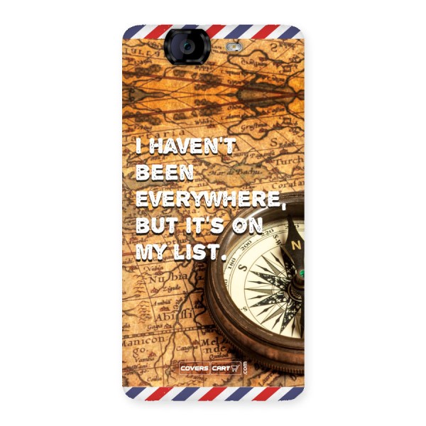 Travel Quote Back Case for Canvas Knight A350