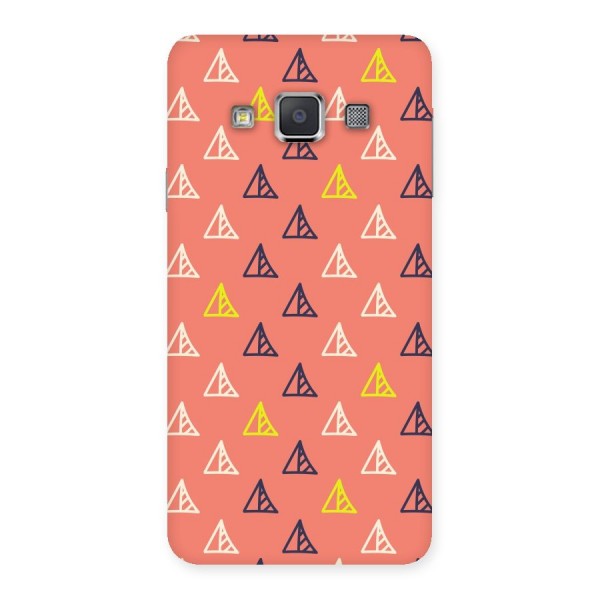 Triangular Boho Pattern Back Case for Galaxy A3