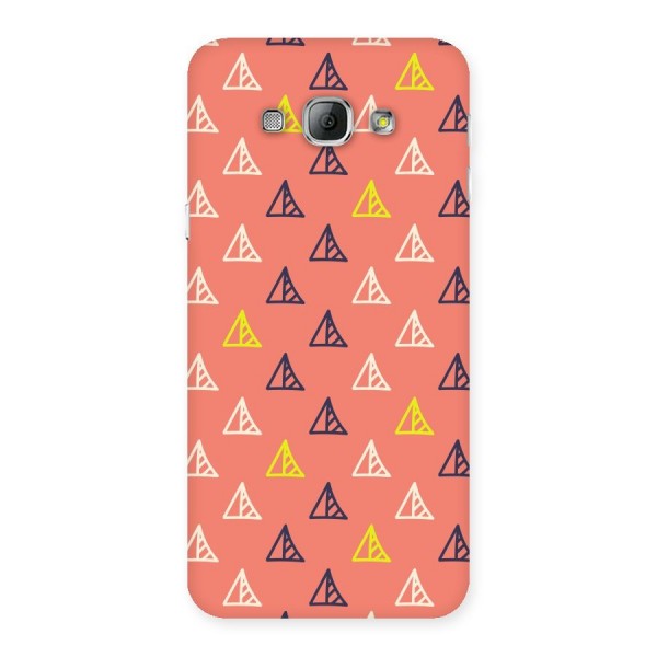 Triangular Boho Pattern Back Case for Galaxy A8