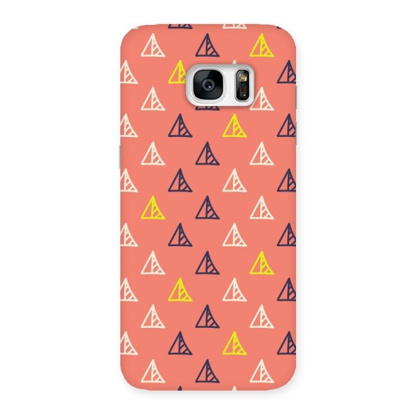 Triangular Boho Pattern Back Case for Galaxy S7 Edge