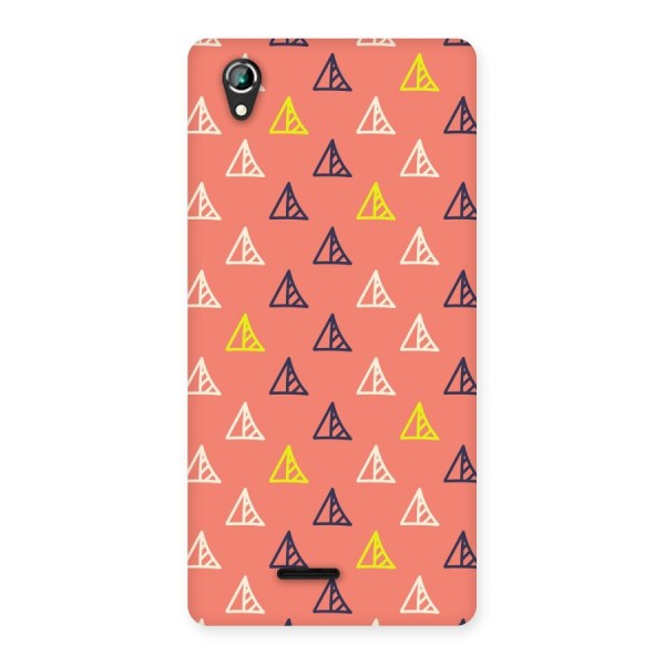 Triangular Boho Pattern Back Case for Lava Iris 800